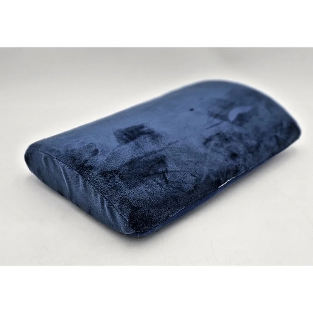 Health Touch Soft Memory Foam Massaging Lumbar Support Back Vibration Pillow